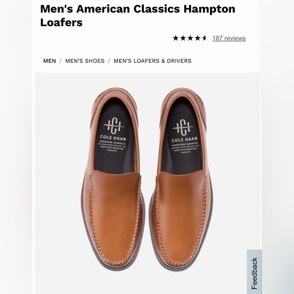 Cole Haan Other - Cole Haan classic Hampton Loafer Size 7.5